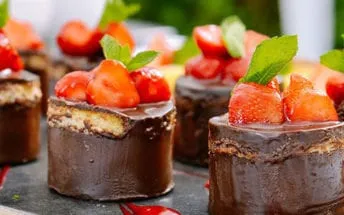 Dessert platter